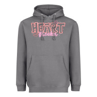 Storm Heart Breaker Valentine Heavyweight Hoodie - CowhideDigitalArt