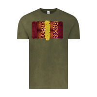 Vintage Olive Western Farm Life Brushstrokes Vintage Tee - Bettercallsaul