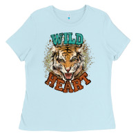 Wild Heart Tiger College Western Ladies Tee | Teevron