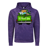 Cloud Purple St Patrick's Day Truck Vintage Hoodie - Bettercallsaul
