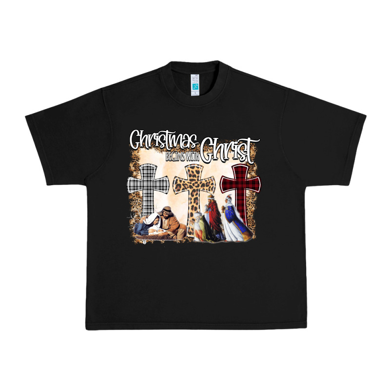 Christmas Begins With Christ Urban Heavy Tee by Bettercallsaul | Teevron