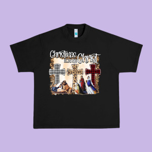 Christmas Begins With Christ Urban Heavy Tee Designed By Bettercallsaul