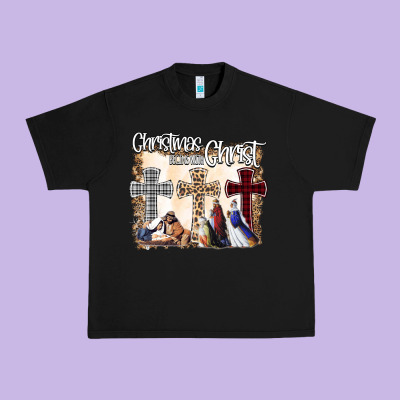 Christmas Begins With Christ Urban Heavy Tee Designed By Bettercallsaul