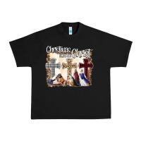Black Christmas Begins With Christ Urban Heavy Tee - Bettercallsaul