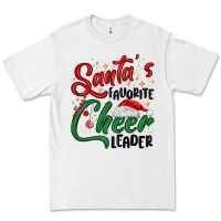 White santa s favorite cheer leader Premium Tee - MaliasSmallBusiness