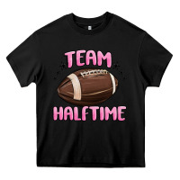 Black team halftime football Heavy Core Tee - MaliasSmallBusiness