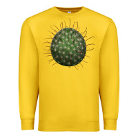 Lemon Arizona Fishhook Cactus Premium Sweatshirt - LillyAllenDesigns