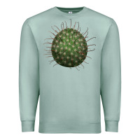 Seafoam Arizona Fishhook Cactus Premium Sweatshirt - LillyAllenDesigns