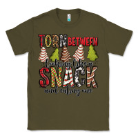 Army Green torn between looking like a snack and eating one christmas cake Classic Tee - Jasminsmagicworld