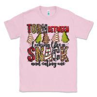Bubblegum Pink torn between looking like a snack and eating one christmas cake Classic Tee - Jasminsmagicworld
