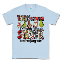 Dusty Blue torn between looking like a snack and eating one christmas cake Classic Tee - Jasminsmagicworld