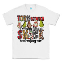 White torn between looking like a snack and eating one christmas cake Classic Tee - Jasminsmagicworld