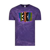 Cloud Purple Purple Glitter Western Farm Life Brush Strokes Vintage Tee - Bettercallsaul