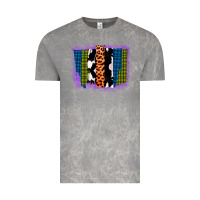 Purple Glitter Western Farm Life Brush Strokes Vintage Tee | Teevron