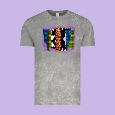 Purple Glitter Western Farm Life Brush Strokes Vintage Tee Designed By Bettercallsaul