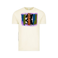 Vintage Arctic Purple Glitter Western Farm Life Brush Strokes Vintage Tee - Bettercallsaul