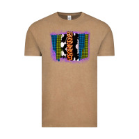 Vintage Coffee Purple Glitter Western Farm Life Brush Strokes Vintage Tee - Bettercallsaul