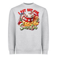 Heather Grey i put out for santa Heavyweight Sweatshirt - CowGirlArtShop