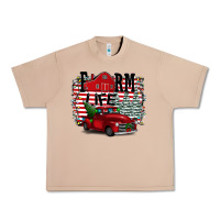 Burro Farm Life Christmas Urban Heavy Tee - Bettercallsaul