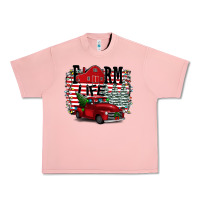 Salmon Farm Life Christmas Urban Heavy Tee - Bettercallsaul