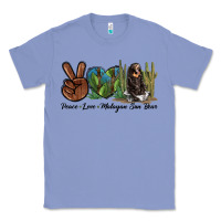 Colony Blue Peace Love Malayan Sun Bear Classic Tee - LillyAllenDesigns