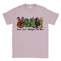 Lilac Peace Love Malayan Sun Bear Classic Tee - LillyAllenDesigns
