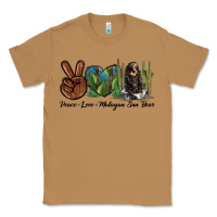 Toasted Coconut Peace Love Malayan Sun Bear Classic Tee - LillyAllenDesigns