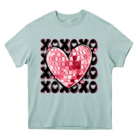 Arona xoxo heart valentine's day Heavy Core Tee - MaliasSmallBusiness