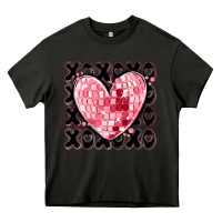 Asphalt xoxo heart valentine's day Heavy Core Tee - MaliasSmallBusiness