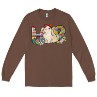 Chestnut Hop rabbit Long Sleeve Tee - NancyCooperArtShop