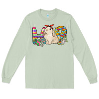 Matcha Hop rabbit Long Sleeve Tee - NancyCooperArtShop