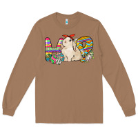 Toasted Coconut Hop rabbit Long Sleeve Tee - NancyCooperArtShop