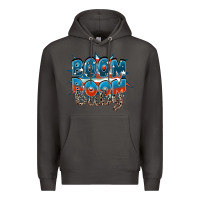 Smoke Boom boom baby Premium Hoodie - FaDigitalArtStudio