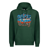 Sports Green Boom boom baby Premium Hoodie - FaDigitalArtStudio