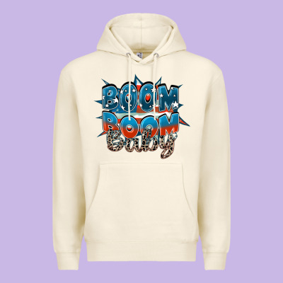 Boom Boom Baby Premium Hoodie Designed By Fadigitalartstudio