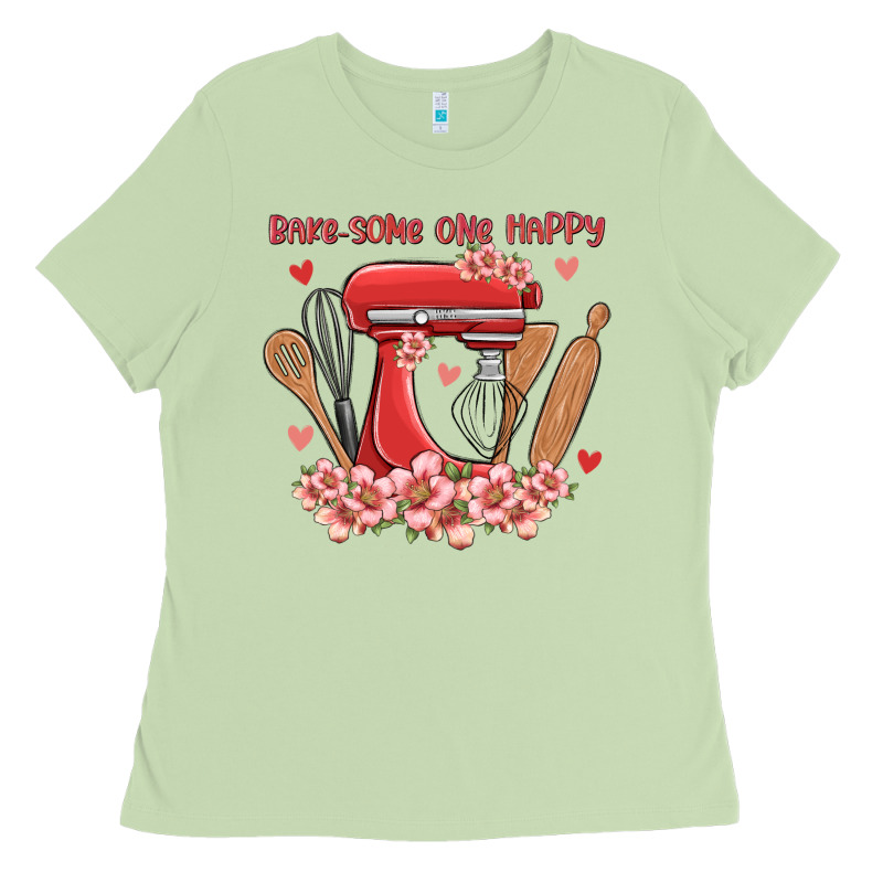 Bake Same One Happy Ladies Tee by MaliasSmallBusiness | Teevron