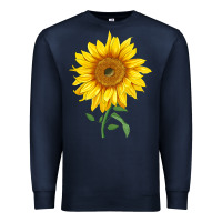 Navy Bambino Sunflower Premium Sweatshirt - LillyAllenDesigns