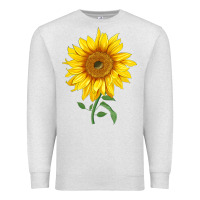 Oatmeal Heather Bambino Sunflower Premium Sweatshirt - LillyAllenDesigns