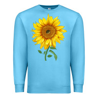 Ocean Blue Bambino Sunflower Premium Sweatshirt - LillyAllenDesigns
