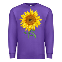 Purple Bambino Sunflower Premium Sweatshirt - LillyAllenDesigns