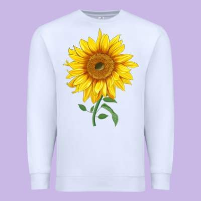 Bambino Sunflower Premium Sweatshirt Designed By Lillyallendesigns