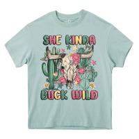 Arona she kinda buck wild Heavy Core Tee - MaliasSmallBusiness