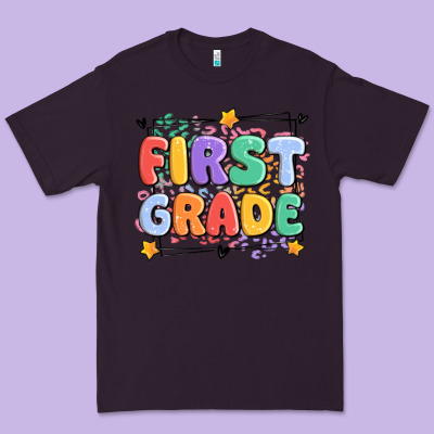 First Grade Premium Tee Designed By Maliassmallbusiness