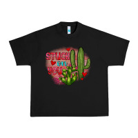 Black stuck on you cactus Urban Heavy Tee - JahusDesignShop
