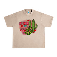 Stuck On You Cactus Urban Heavy Tee | Teevron