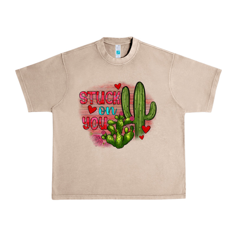 Stuck On You Cactus Urban Heavy Tee by JahusDesignShop | Teevron