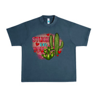 Midnight Navy stuck on you cactus Urban Heavy Tee - JahusDesignShop