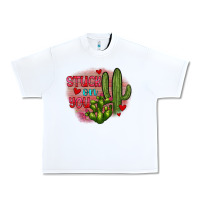 White stuck on you cactus Urban Heavy Tee - JahusDesignShop