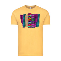 Vintage Mustard Western Farm Life Serape Brush Stroke Vintage Tee - Bettercallsaul