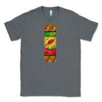 Charcoal Heather juneteenth pen wrap Classic Tee - BarkalooDesign